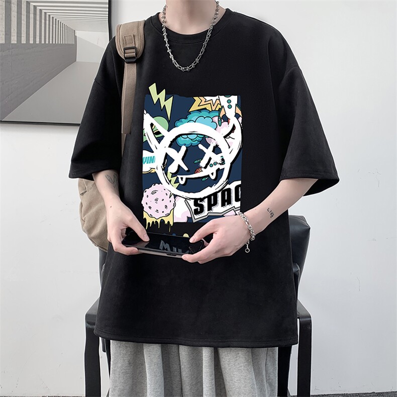 麂皮绒短袖t恤男大码半袖男JD82275-P25,男装T恤,电商A040