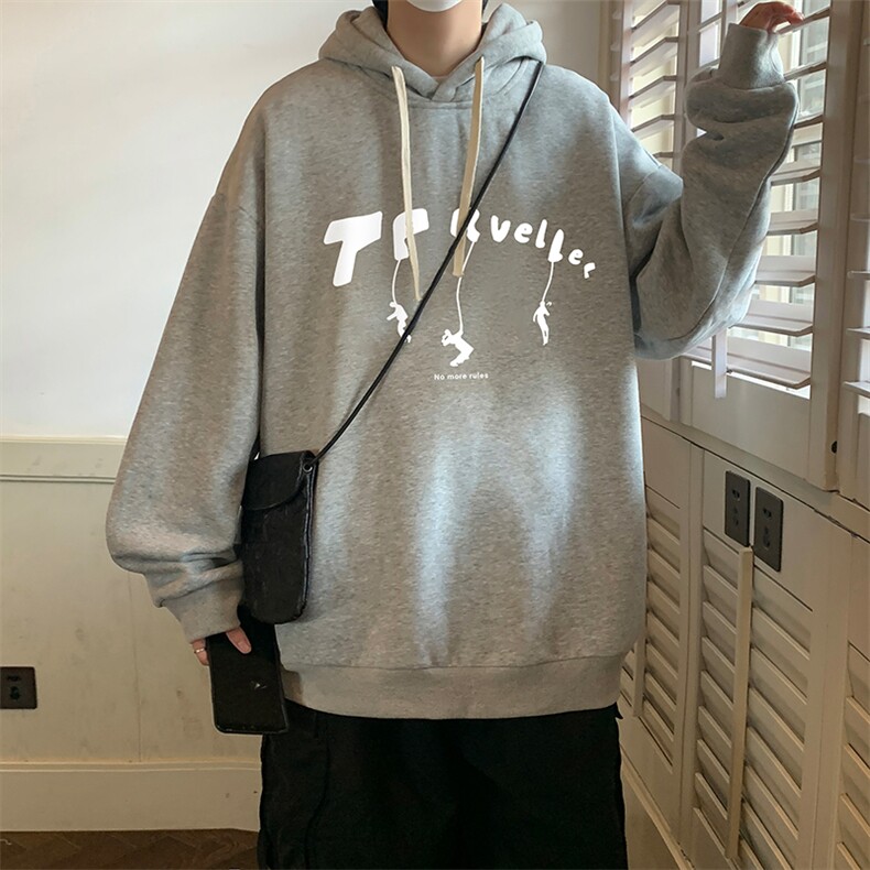 连帽卫衣男大码胖子帽衫大号运动服WY2449-P35,男装卫衣,电商A040