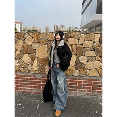 现货美式cleanfit十字架座山雕男女高级感夹棉衣开衫MY7862/P105，男装棉衣，星座205-3