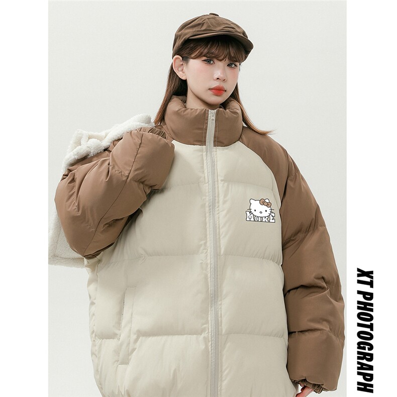 中性风新款冬季时尚百搭立领加厚情侣棉服外套MY66605P115控158,男装棉衣,电商A268