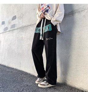 男秋季新款港风休闲裤G832P35图片