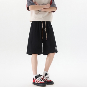 8XL-M 抖音品质特大码 ins潮流亮色休闲短裤印花五分裤DK1521P35图片