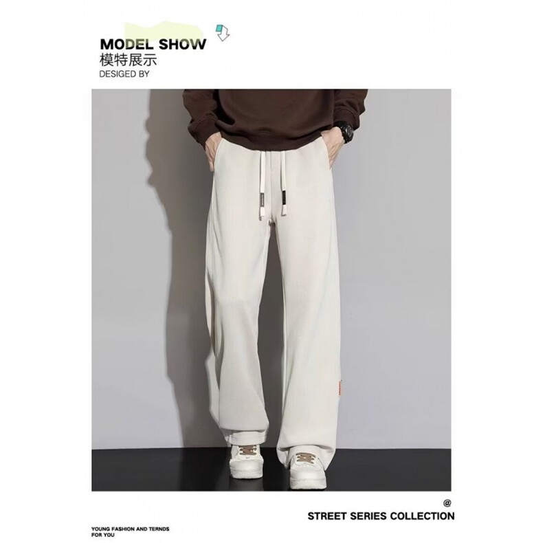 1506-1/KK0821/P43冬季裤子男款束脚九分裤加绒运动裤休闲百搭，女装休闲裤，星座1506-1