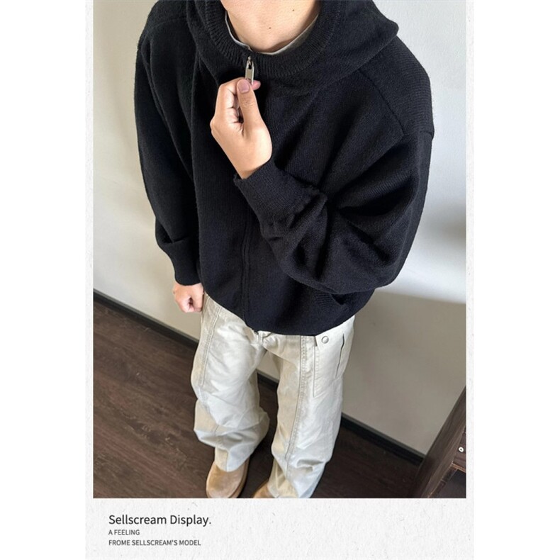 UNITY韩系甜美多巴胺撞色字母圆领套头毛衣女冬季新款宽松加厚,男装针织衫/毛衣,星座506A