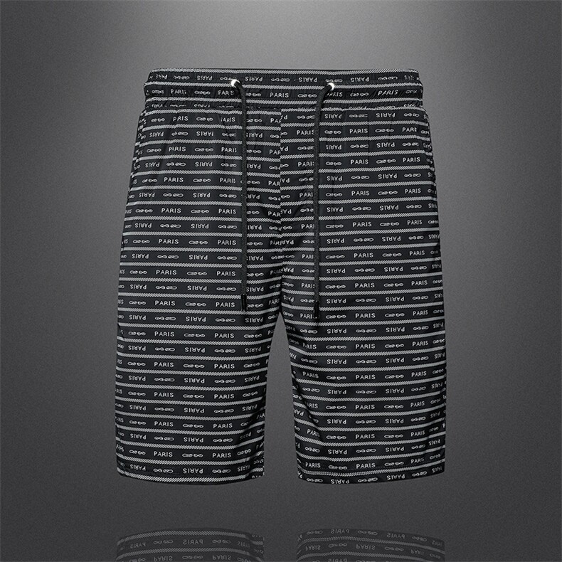 2024夏季男士短裤沙滩裤，男装休闲裤，钱塘6017