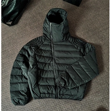 网图美式cleanfit斜拉链排骨棉服W1901/特P80，男装棉衣，电商B350