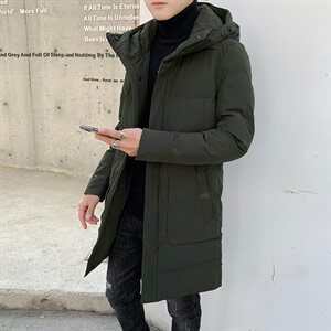 2021新款棉衣外套男士冬季中长款棉袄潮羽绒棉服DS205T图片