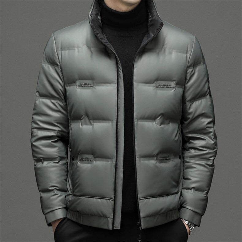 DF22605钱塘2020-2新款冬季时尚休闲简约中年男士羽绒服P245图片