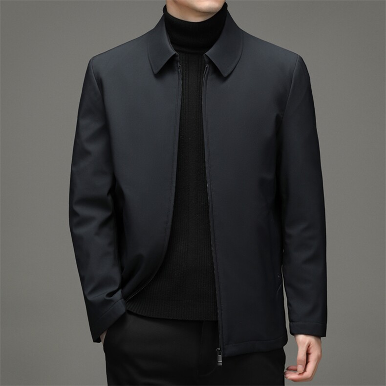 21年冬季新款商务绅士羽绒服中老年爸爸羽绒外套YYYR028891-P210图片