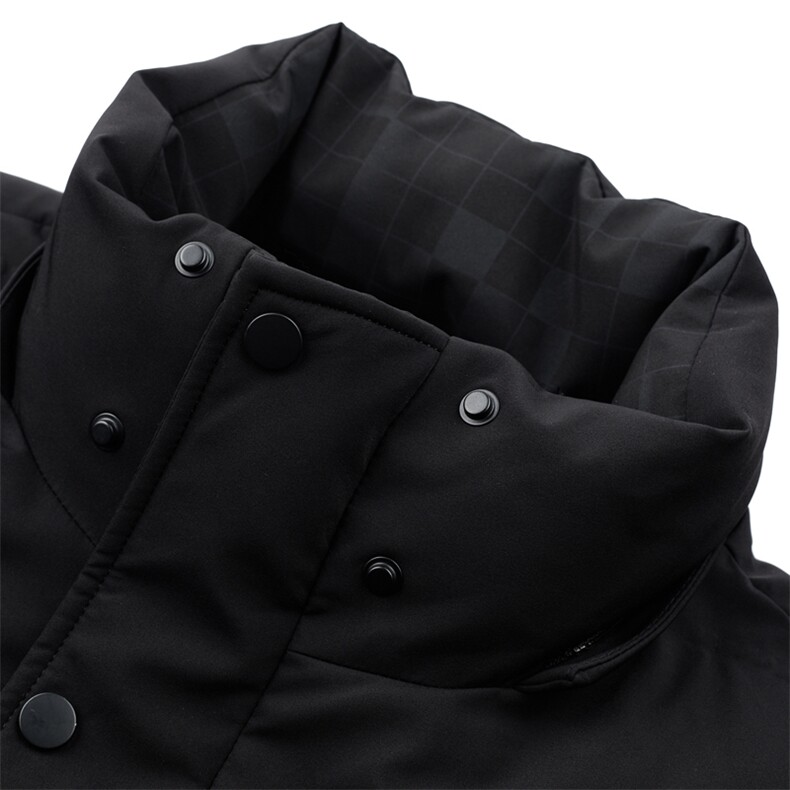 冬季休闲羽绒服长款男白鸭绒加厚保暖爸爸装羽绒外套HM51820-P325，男装羽绒服，电商B212（原钱塘6029）