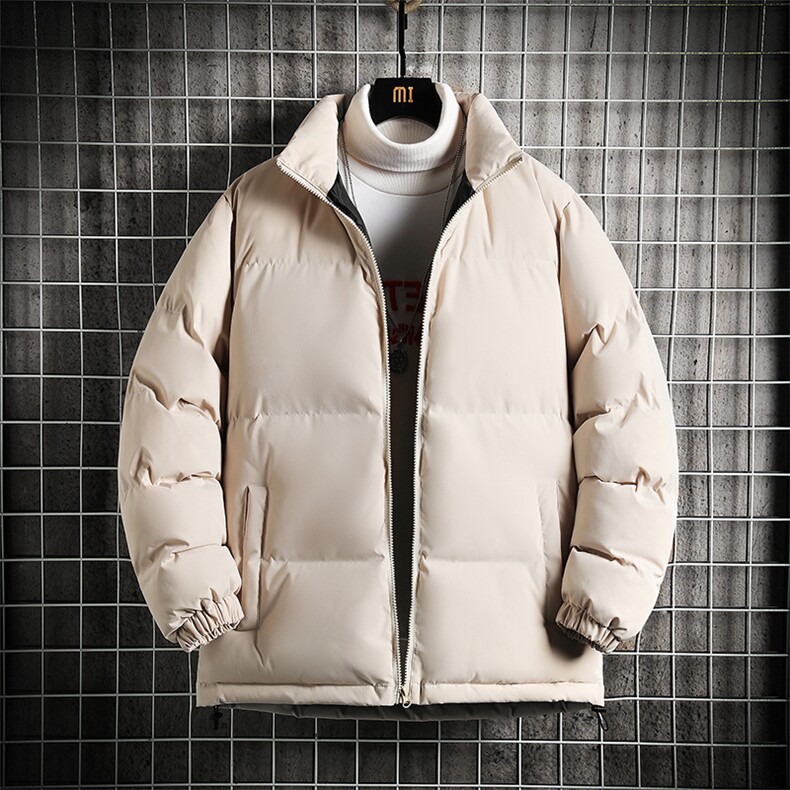 潮流棉服棉袄子男士立领棉衣男加厚冬季A266-P03-P35特批黑色P35，男装棉衣，电商A266