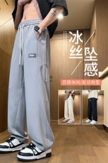 潮流宽松舒适直筒休闲裤潮牌长裤A161-K516-P38，男装休闲裤，电商A161