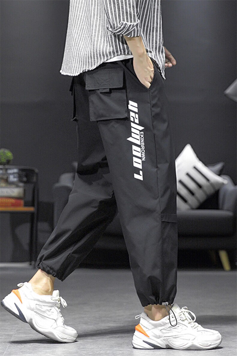 1美式机能风冲锋裤男户外运动高街休闲裤男大码裤子7191P40控59,男装休闲裤,星座226-2