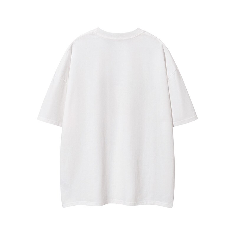 1白底条纹印花设计潮大码M-5XL短袖T恤男DT77779P18块特价控38,男装T恤,星座226-2