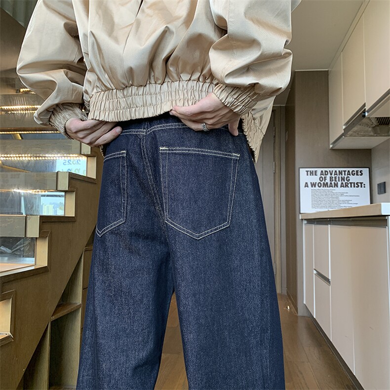 新款单宁原牛牛仔裤XZ604-KN24-特P45控88,男装牛仔裤,星座604