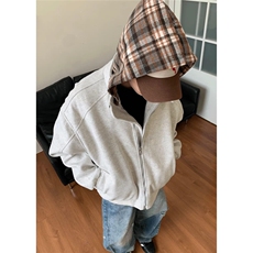 网络图现货冬季新款宽松假两件毛呢连帽棉服外套RM67-P105，男装棉衣，星座1005-4