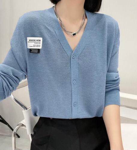 秋季新款羊毛开衫，其它，蓝涩萱