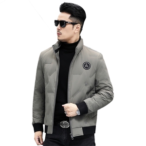 M8956-106钱塘2020-3简约冬季厚款商务休闲中年男士羽绒服P200图片