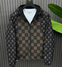 (网络图慎用有大货)轻奢连帽休闲夹克外套潮牌313B-JK2509-P105，男装夹克，星座313B