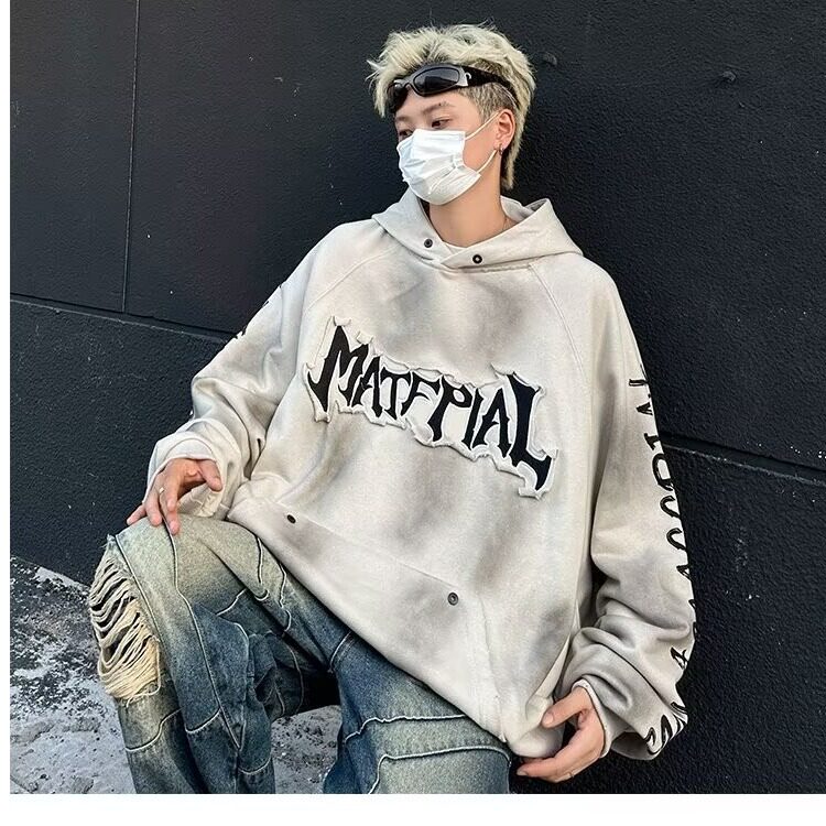 E30P60春秋男女同款新款卫衣男生套头衫时尚宽松青年学生卫,男装卫衣,星座512-6