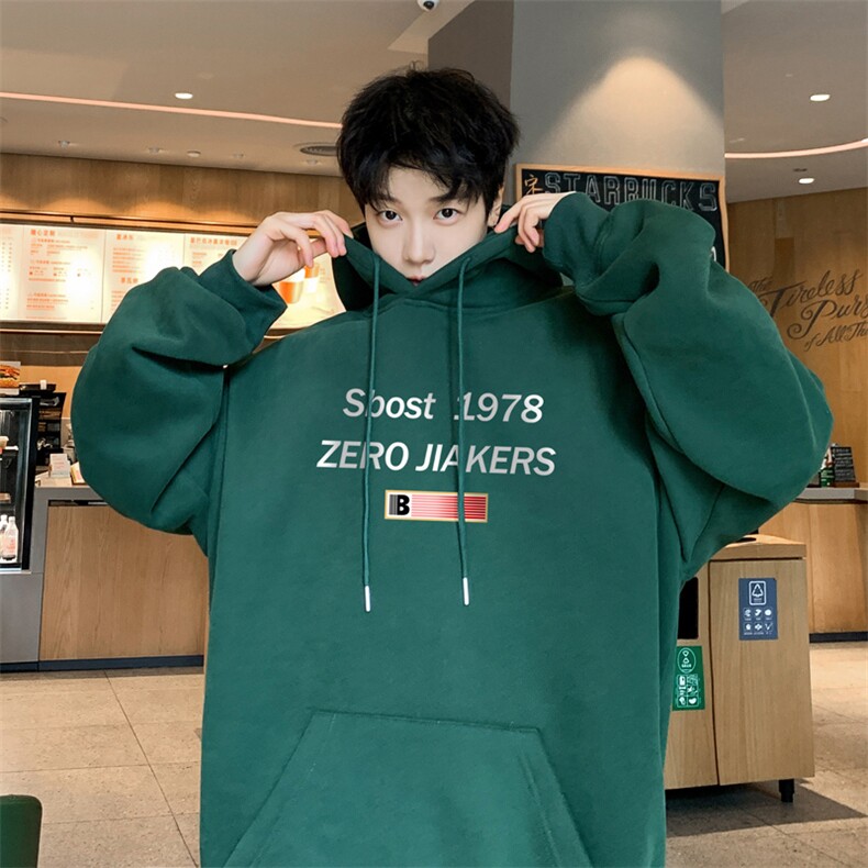 ！连帽圆领卫衣男装港风帽衫男LM179-P35,男装卫衣,电商B367
