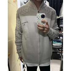 男生针织衫高领开衫秋冬季男女情侣拉链简约慵懒毛衣外套MC96，男装针织衫/毛衣，星座1116A（原606A-3）