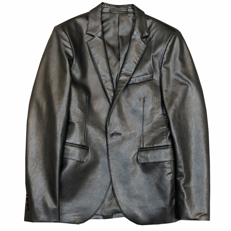 秋冬社会小伙皮衣夹克西装单西修身西服A236-XZ-161-P130,男装夹克,电商A236