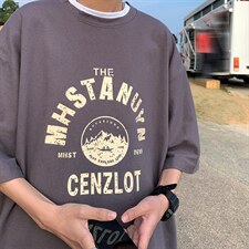 男士短袖t恤潮流宽松五分袖BF风潮牌情侣装男生衣服港风T177-p28，男装T恤，星座1008