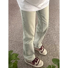 高街水洗黄泥做旧直筒牛仔裤男春夏新款显高显瘦长裤N760，男装牛仔裤，星座1116A（原606A-3）