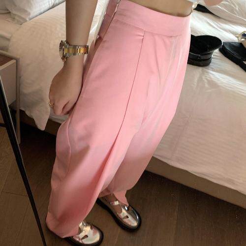 7978高腰开叉萝卜裤，女装，XTZ style