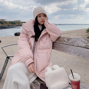 2023年冬季新款白鹅绒羽绒服外套中长款女图片