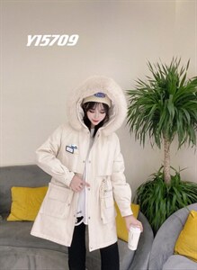 【现货】长款大毛领休闲派克，两个颜色两个码ml,其它,Moshus摩述