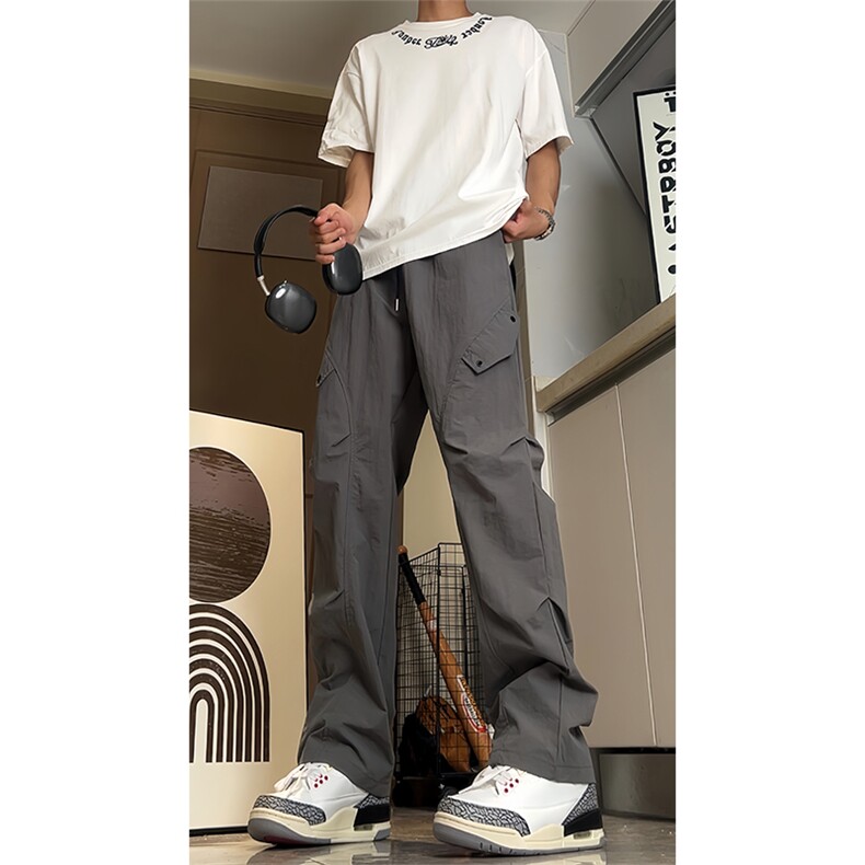 特批30凉感冰感速干工装休闲男裤夏季锦纶,男装工装外套,电商基地A086