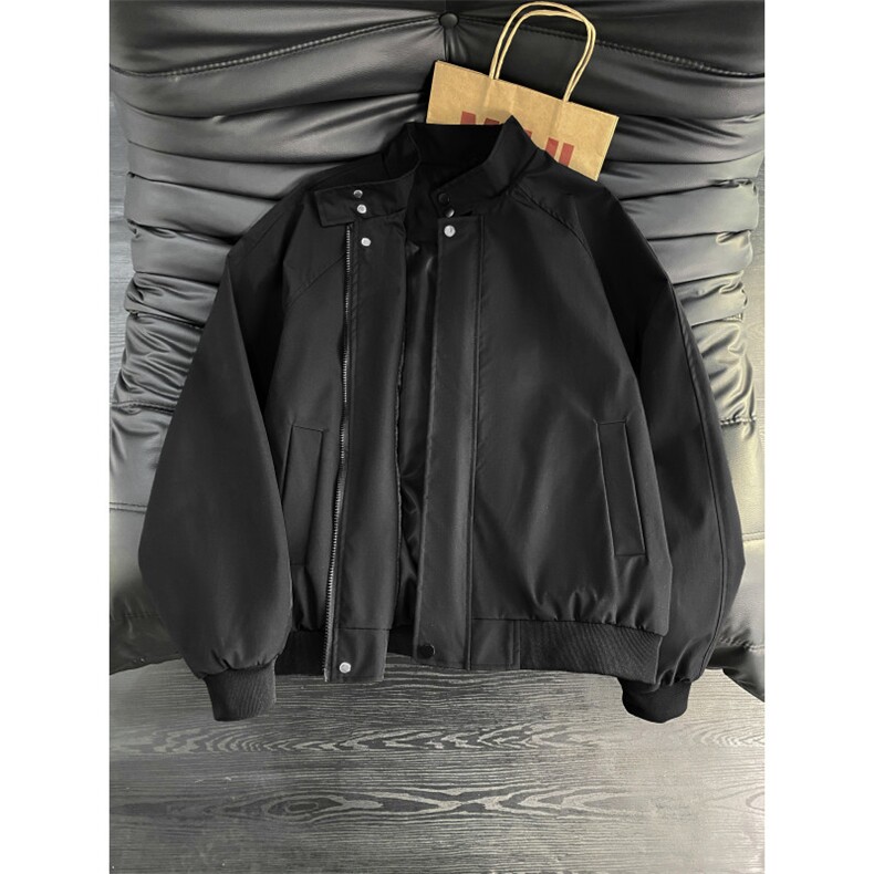 2026春季新款夹克男抖音得物品质立领美式飞行棒球服外套6168-P35,男装夹克,星座207