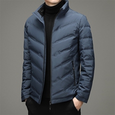 BHMYL92123钱塘2020-2中年男士商务休闲简约冬季厚款羽绒服P190，男装羽绒服，钱塘207-2