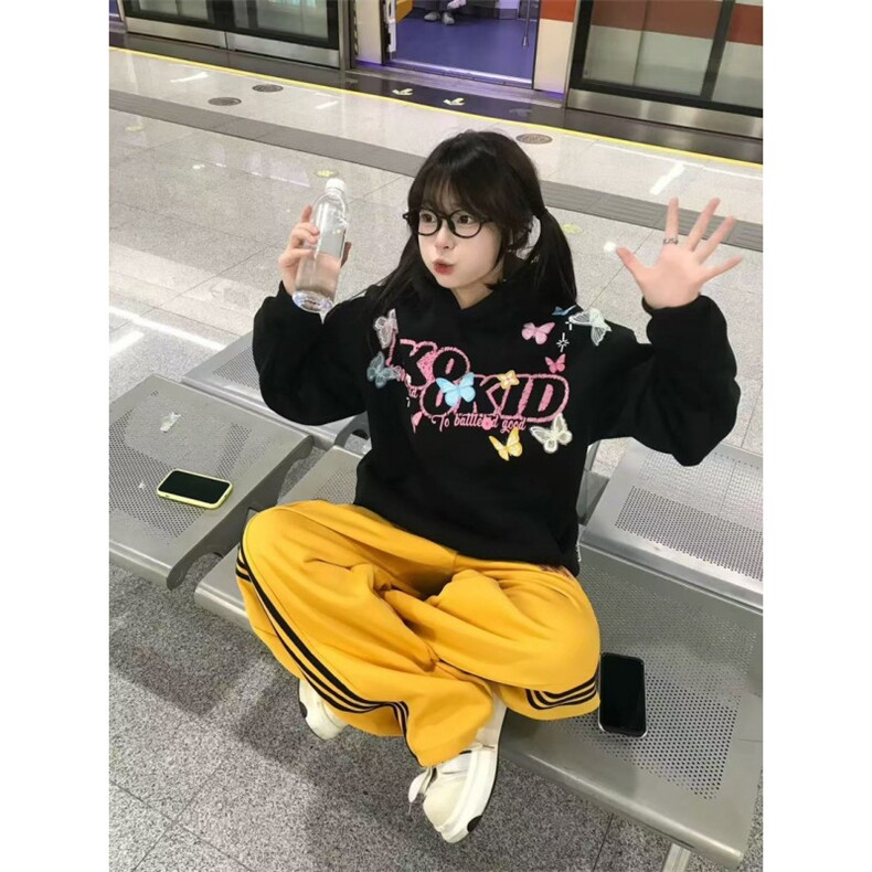纯棉立体蝴蝶连帽卫衣ZW0121-P52,男装卫衣,星座313A(原308A-2)
