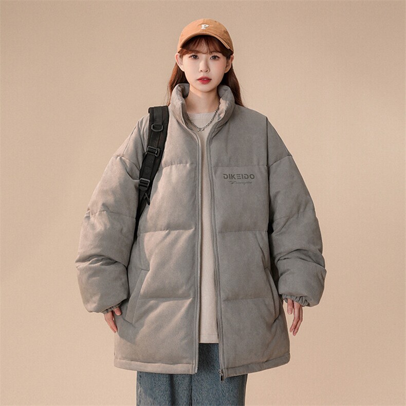 2023冬季新款中性风大码麂皮绒印花棉衣M-5XHM22602-P115,男装棉衣,电商A022