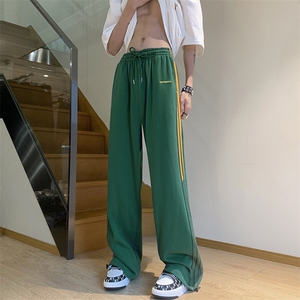 休闲裤2023潮男束脚裤子百搭ins港风潮男裤K03311-P35图片