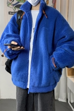 港风冬季宽松百搭棉服男羊羔毛情侣棉衣男外套男7956P105控149，男装棉衣，星座226-1