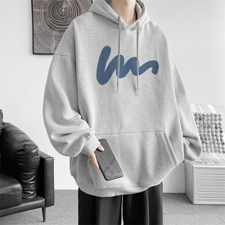已注册/秋冬新港风宽松卫衣男潮牌连帽外套WY5836/P45加绒P50,女装短外套,电商B316
