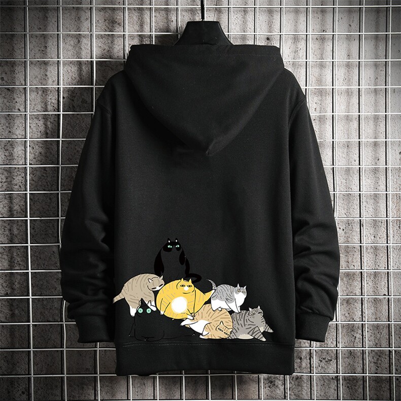 KS21155-P38加绒款-P43连帽开衫卫衣男运动外套大码班服网格,男装卫衣,电商A040A