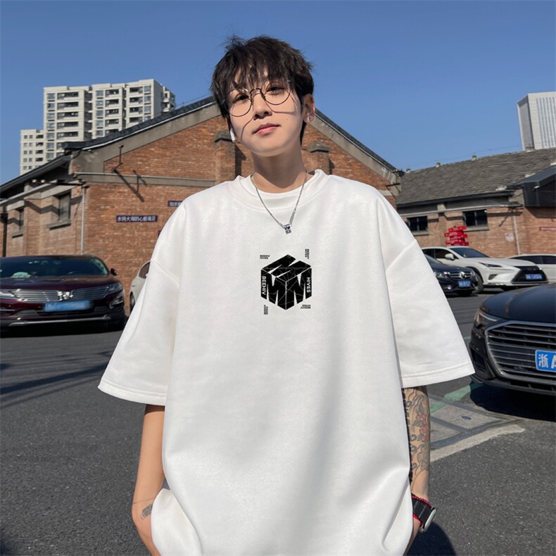 麂皮绒！重磅麂皮绒短袖t恤男JPDX205-特P 19 控38图片