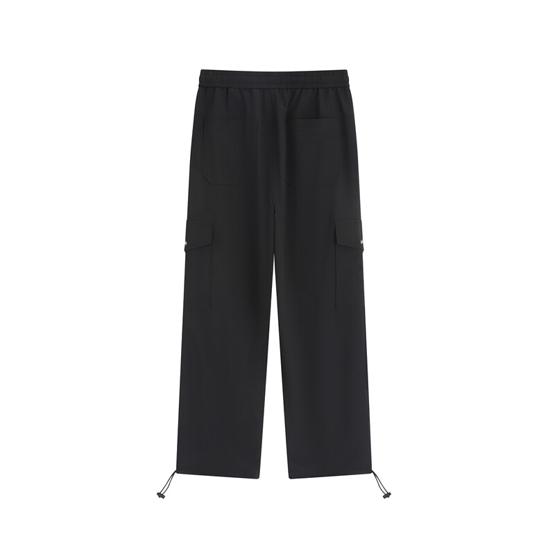 冰丝工装口袋可束脚休闲裤K042平铺92%聚酯纤维8%氨纶(S-2XL)TP27,男装休闲裤,电商A088