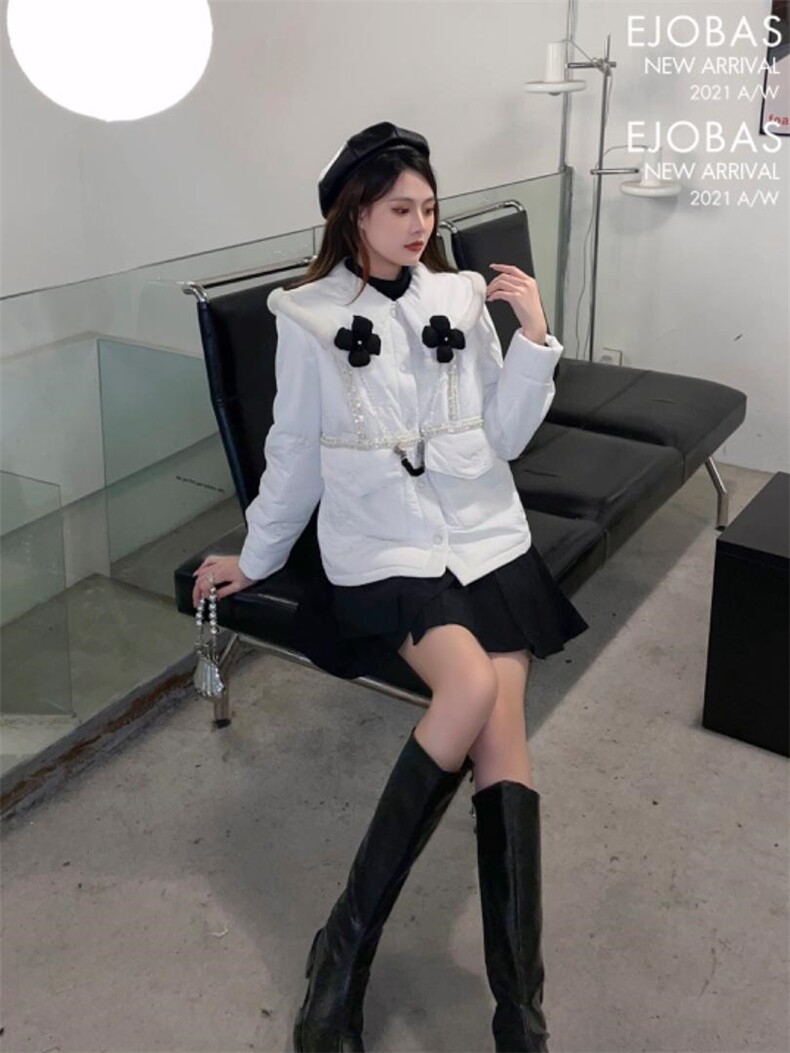 2021冬季高级小众设计风格丝绒加厚外套，其它，1983