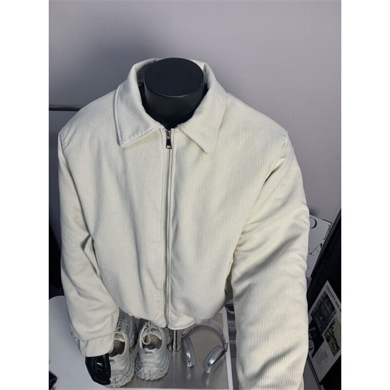 【现货】韩定织猎户米线条刺绣灯芯绒夹棉棉服夹克JKMF009P118,男装夹克,星座1004（原星座815-3）