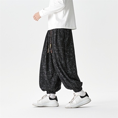 风秋冬灯芯绒炒色灯笼裤男休闲裤xz815-8625p55，男装休闲裤，星座815（原A203）