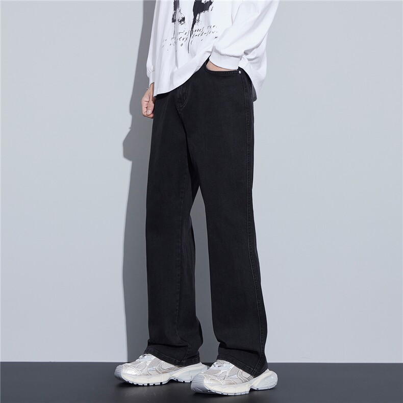 2026春季美式复古cleanfit牛仔裤男款宽松直筒vibe裤子J8065-P45,男装牛仔裤,星座509