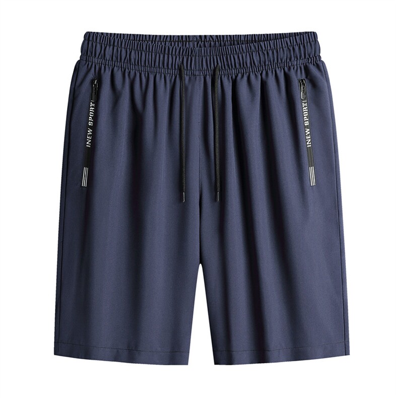 冰丝速干短裤男款夏季薄款凉感运动休闲裤子宽松外穿沙滩七分裤衩，男装牛仔裤，星座505-2（原电商A260-1)