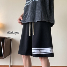 XZ616夏季新款十字架冰丝短裤休闲五分裤TY862P35控48，男装休闲裤，星座512A（原616）