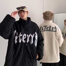 内里加绒棉衣男麂皮绒立领棉袄情侣棉服3363-P80控118，男装棉衣，星座207